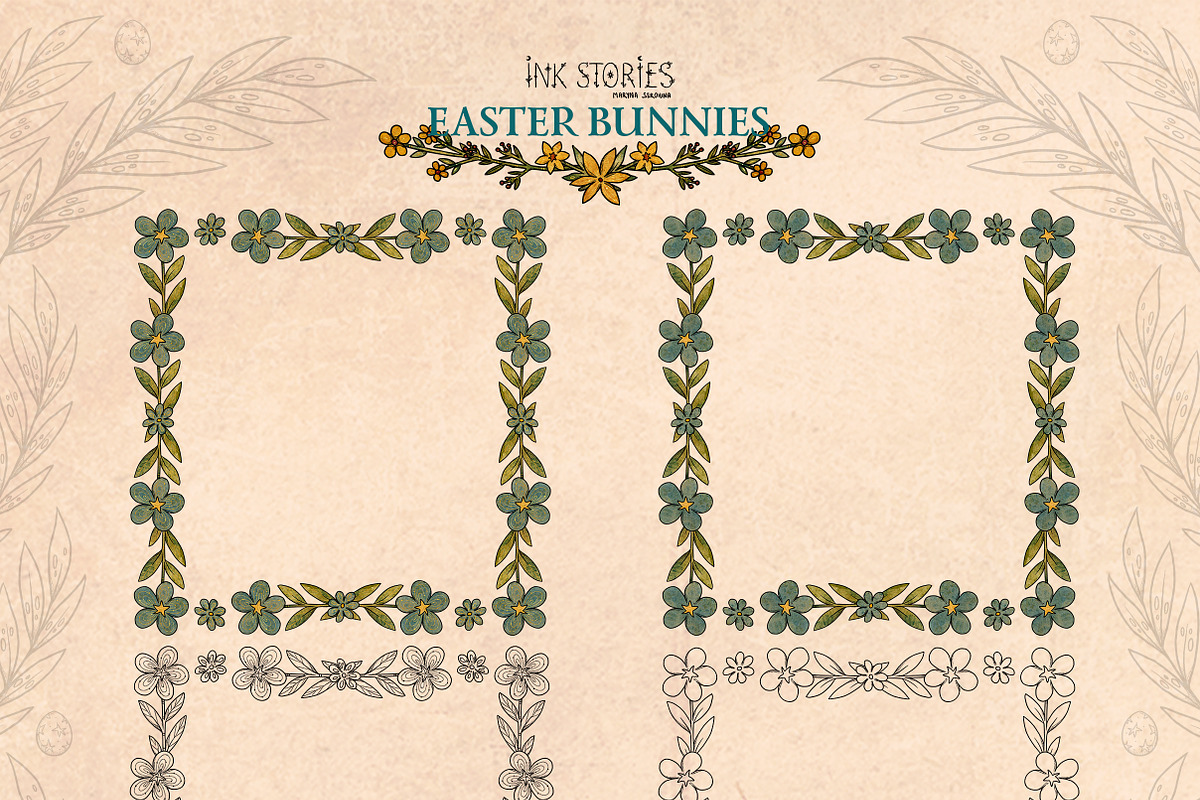 Easter Bunnies, an Animal Illustration by Ink Stories (Photo 14 of 21)