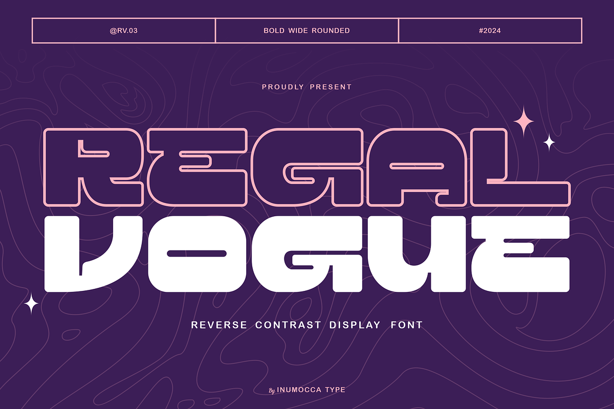 Regal Vogue, a Sans Serif Font by inumocca_type (Photo 1 of 10)