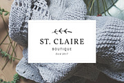100 Delicate Feminine Logos, a Branding & Logo Template by Davide Bassu (Thumbnail 3 of 14)