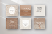 Wellness Quote Instagram Templates, a Social Media Template by DigiPax (Thumbnail 3 of 11)