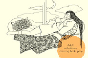 Hand-drawn Female portraits, an Illustration by Mandarinkas art (Thumbnail 3 of 12)