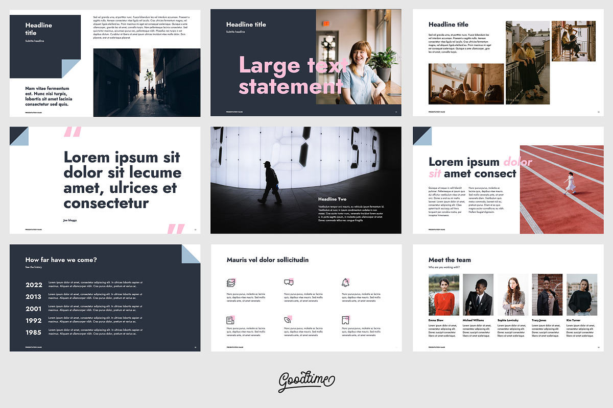 Grafik - Powerpoint template, a Presentation Template by GoodtimeCreative (Photo 2 of 6)