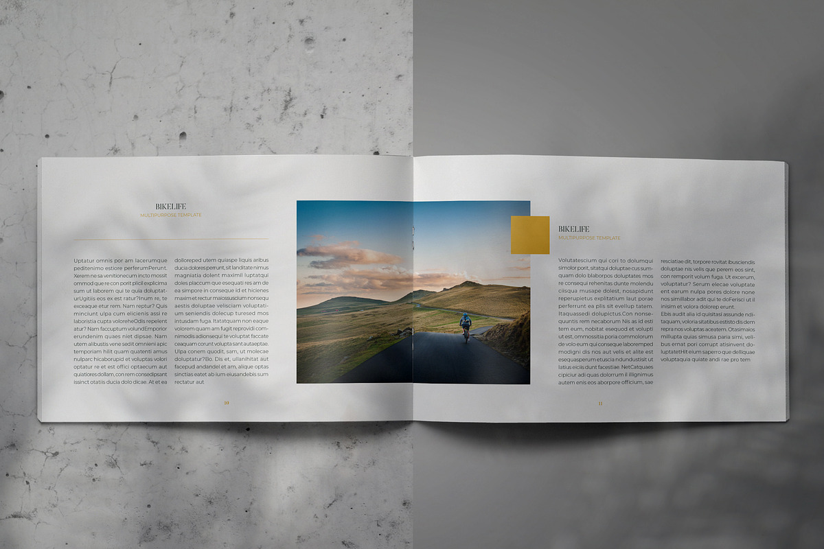 BIKELIFE Lookbook Brochure Template, a Brochure Template by Indotitas (Photo 6 of 8)