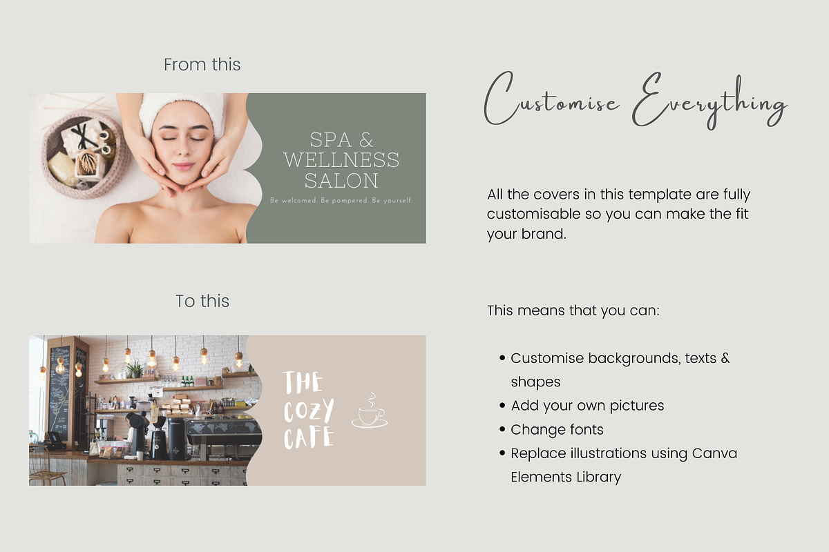 Facebook Cover Templates - CANVA, a Social Media Template by Tegefeldt Design (Photo 3 of 3)