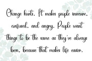 Cutting, a Handwritten Font by InermediaSTUDIO (Thumbnail 4 of 7)