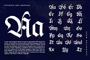 TheReal Kenarock-Modern Blackletter, a Blackletter Font by overlaytemplates (Thumbnail 4 of 5)