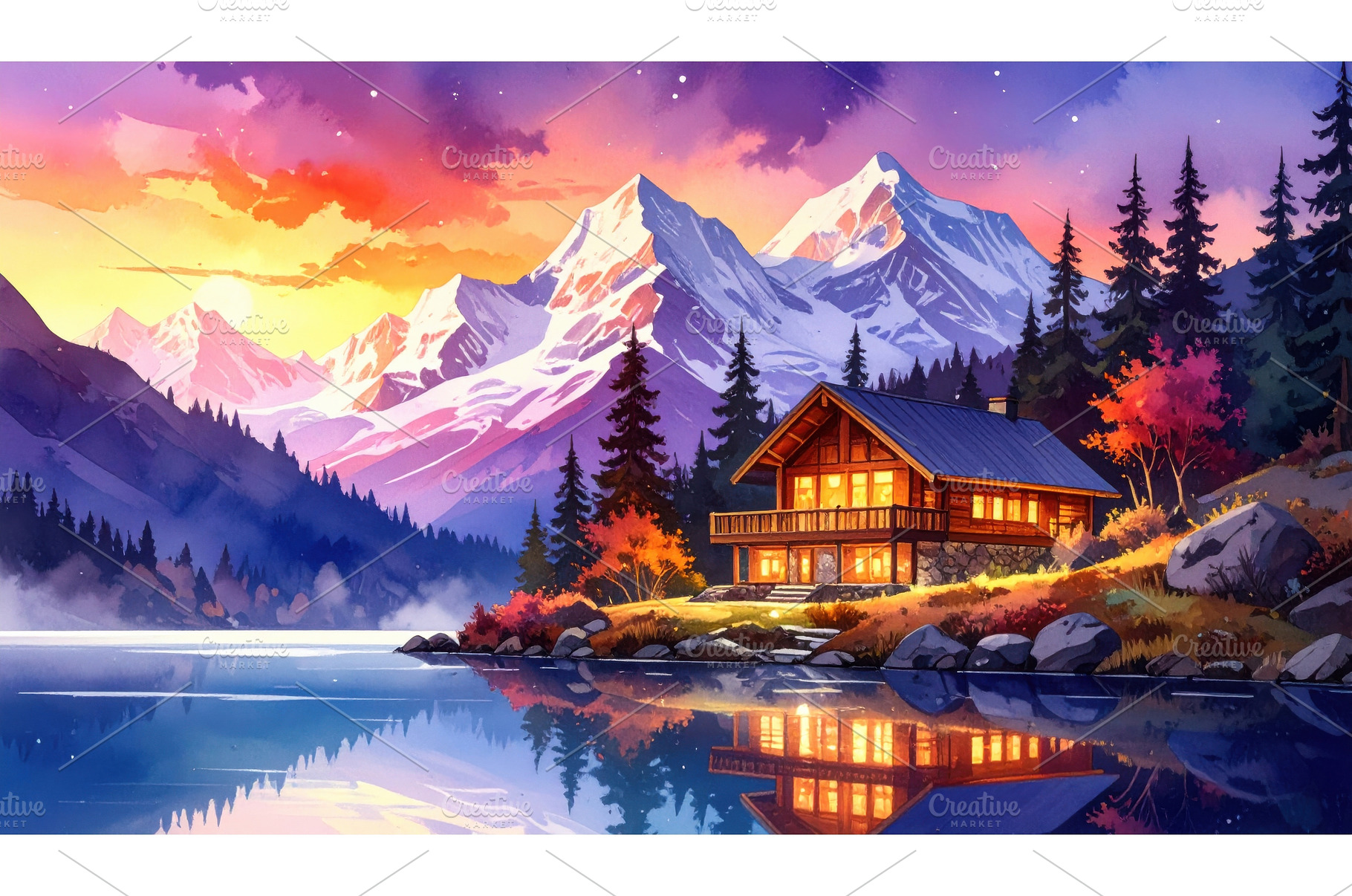 Idyllic mountain escape shown with a, a Nature Photo by Igor Tichonow