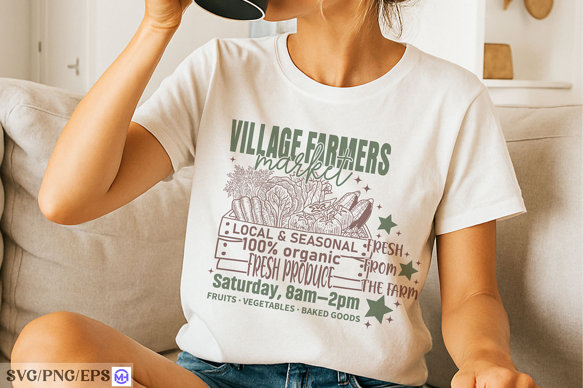 Countryside Vintage Farmers Market, a Graphic by mh_arif (Photo 2 of 4)