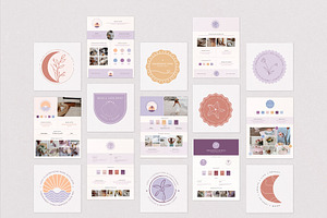 Canva Logos & Brand Board Templates