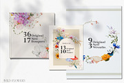 Watercolor Wildflowers & Leaves, a Decorative Illustration by Damian Roh (Thumbnail 6 of 24)