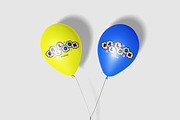 Balloon mockup, a Product Mockup by DxSLEX (Thumbnail 4 of 5)