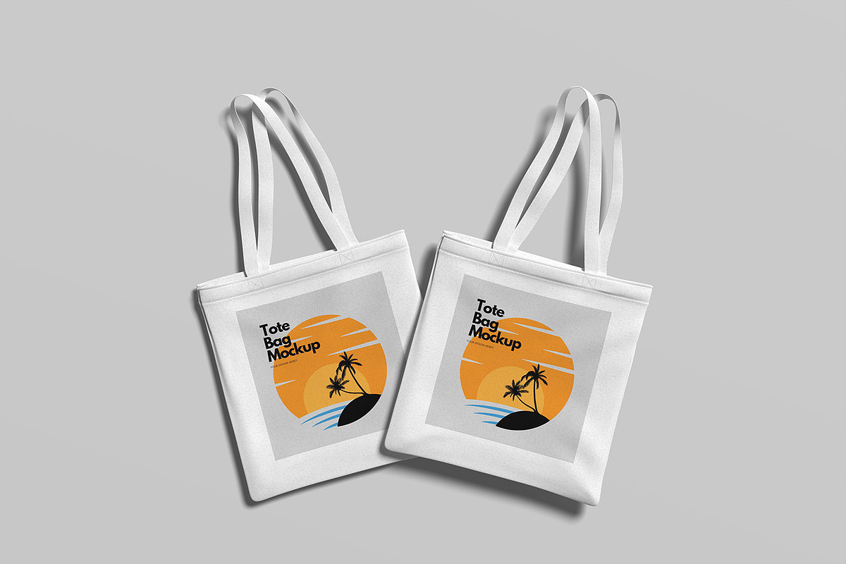 Tote Bag Mockup, an Apparel Mockup by ZifaraDesign (Photo 3 of 11)