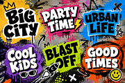Urban Blast, a Serif Font by Wow Magic (Thumbnail 5 of 5)
