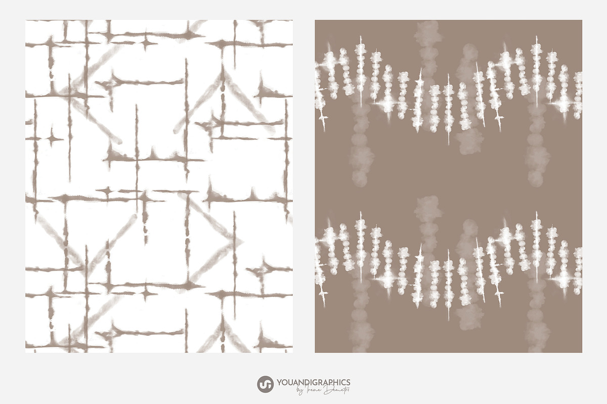 Tie-Dye Seamless Patterns - Shibori, a Pattern Graphic by Youandigraphics (Photo 11 of 11)