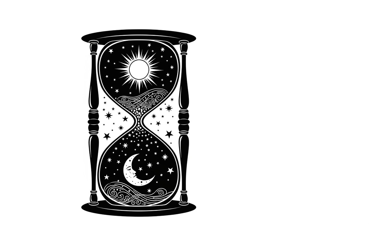 Celestial Sun Moon Hourglass Bundle, an Illustration by yasushie (Photo 26 of 31)