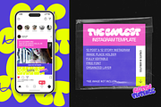 Pop Cult - Instagram Template, a Social Media Template by Sixtysix Labs (Thumbnail 2 of 6)