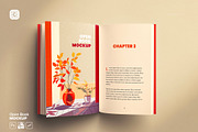 Open Book Mockup, a Books & Magazine Mockup by Custom Scene (Thumbnail 1 of 8)