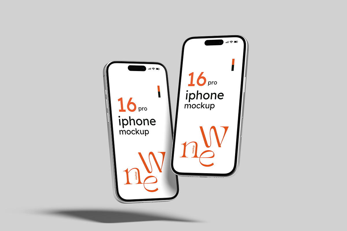 iPhone 16 Pro Mockup, an iPhone Mockup by Amigos__46 (Photo 7 of 10)