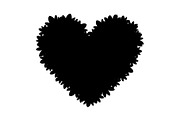 Floral Heart Frame Silhouette Pack, an Illustration by Artivon (Thumbnail 2 of 49)