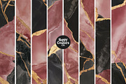 Black Marble Texture Patterns #2, a Texture Graphic by Happy Creators Co. (Thumbnail 2 of 7)