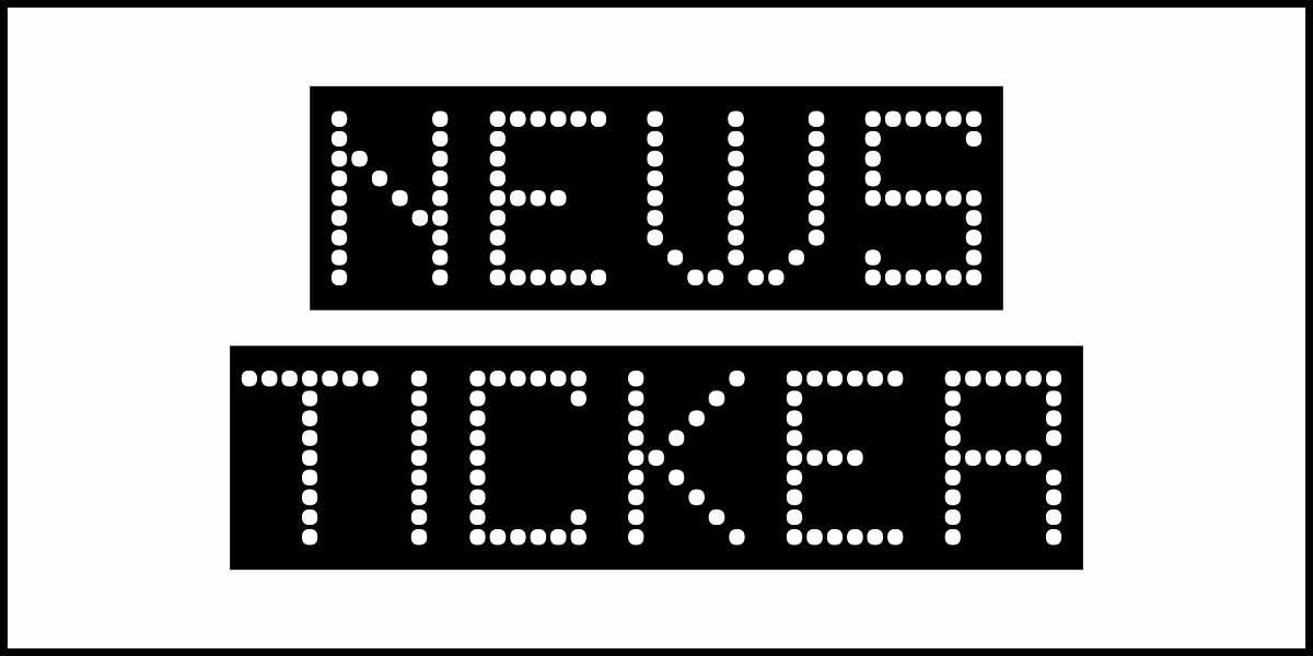 News Ticker JNL, a Font by Jeff Levine Fonts (Photo 2 of 5)