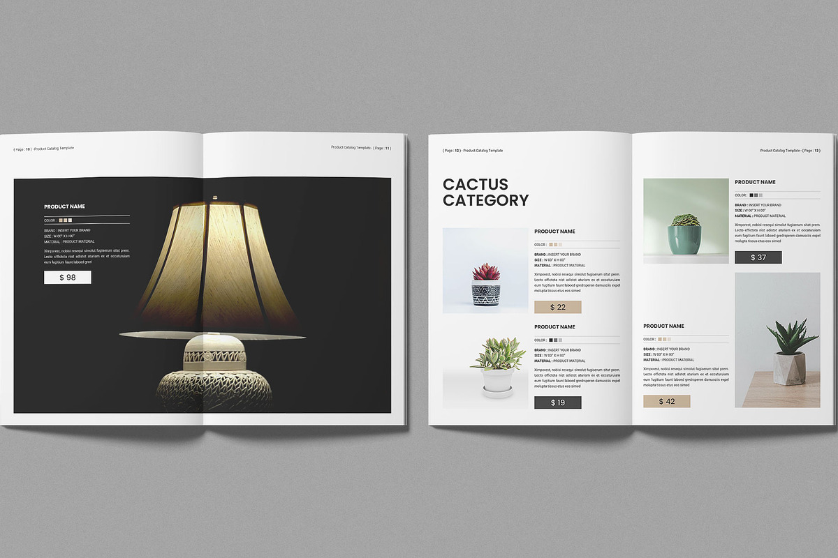 Product Catalog Template, a Brochure Template by Work-Envance (Photo 5 of 7)