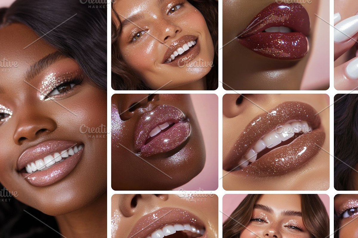 70 Glitter Lip Gloss Photos, a Person Photo by GloryLuxeDesign (Photo 4 of 8)