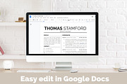 ATS friendly resume google docs, a Resume Template by bonadigitals (Thumbnail 4 of 4)