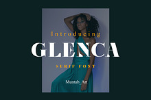 Glenca | Modern Serif font