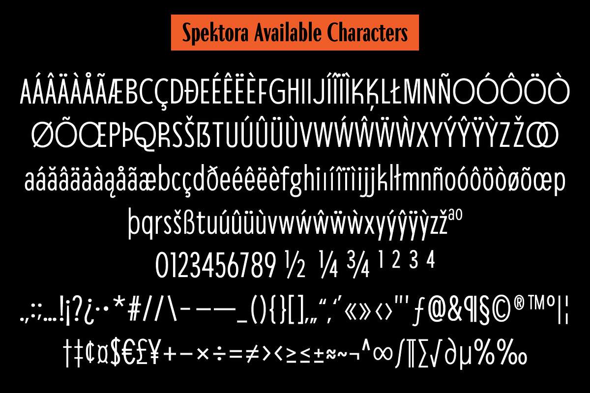 Spektora, a Sans Serif Font by Adam Fathony (Photo 16 of 16)