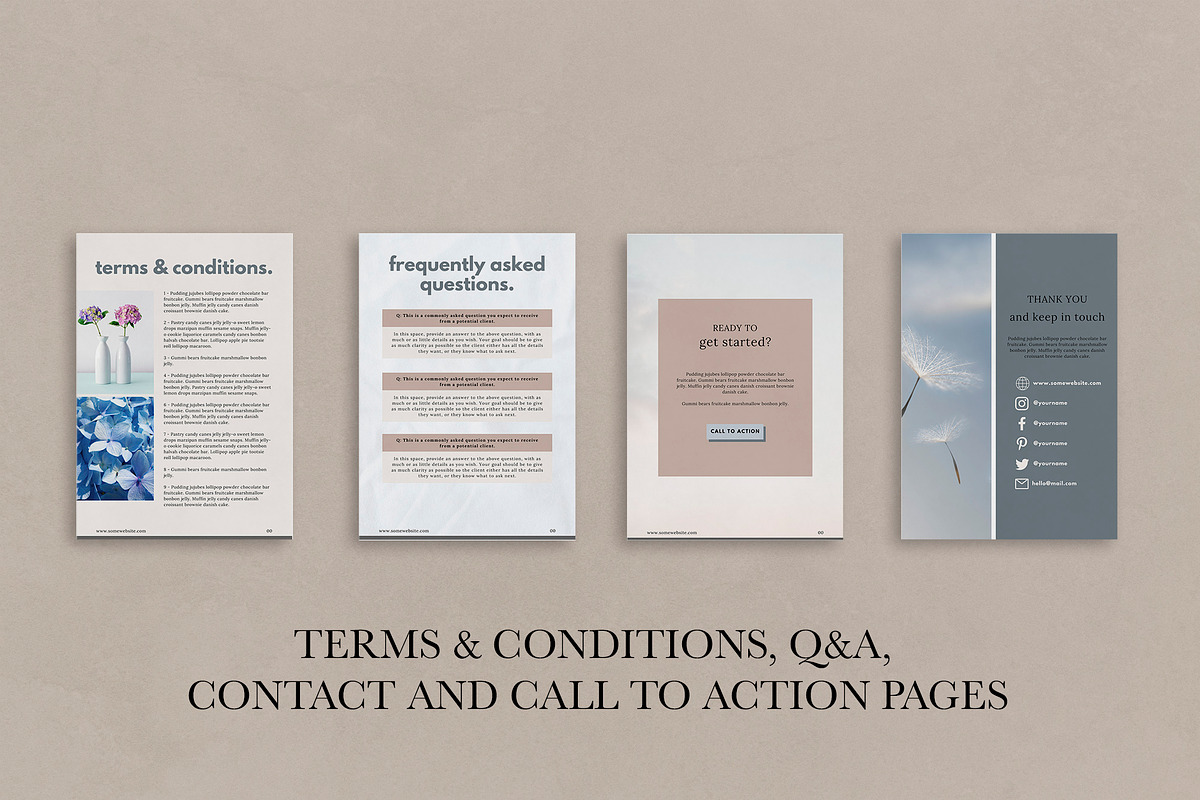 Price List Canva Template | SOPHIA, a Brochure Template by Studio Next (Photo 6 of 8)