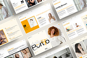 A Design Portfolio Presentation is a, a Presentation Template by MightyDesign (Thumbnail 1 of 8)