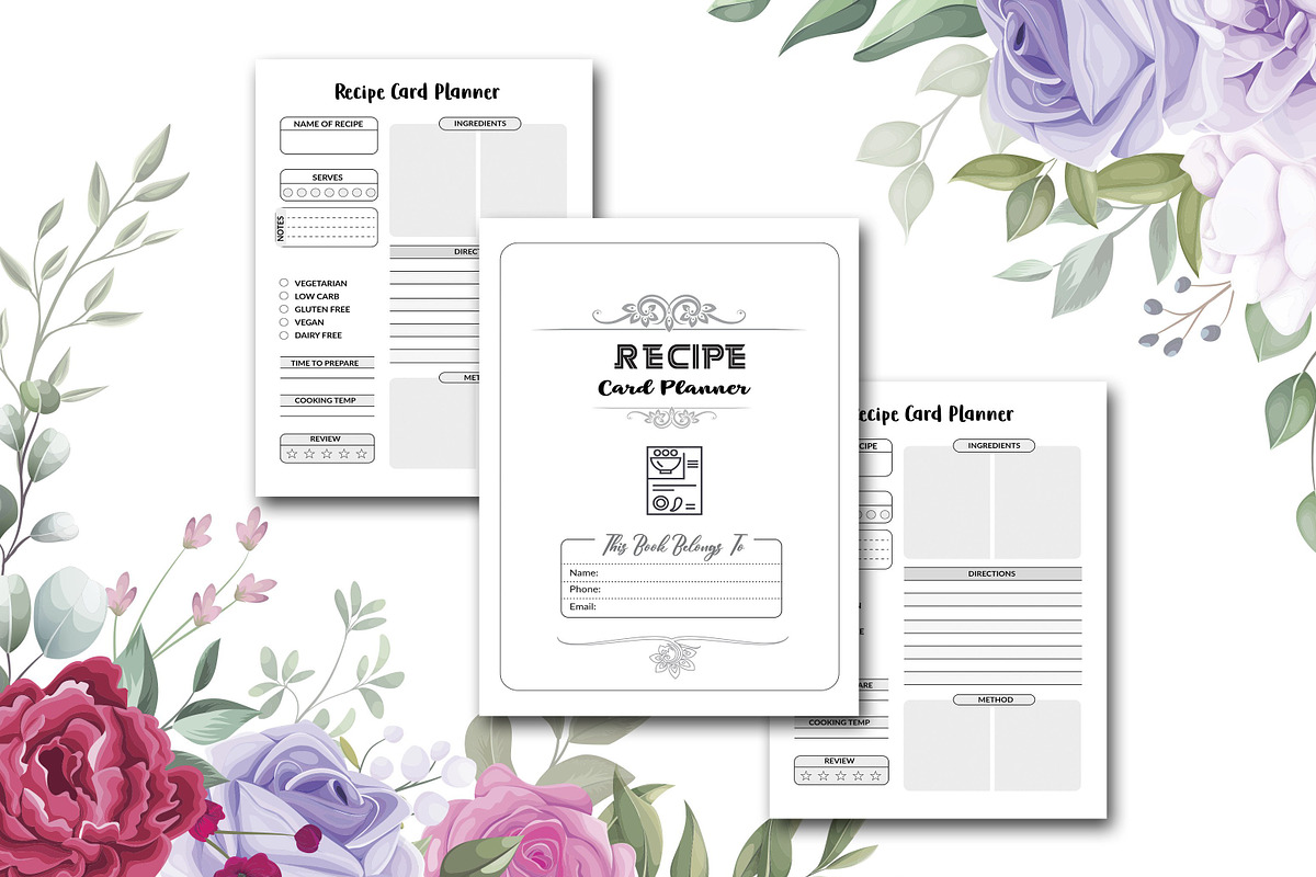 Recipe Card, a Stationery Template by design_hut (Photo 3 of 3)