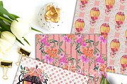 Shabby Chic Watercolor Digital Paper, a Pattern Graphic by My Creative Atelier (Thumbnail 3 of 6)