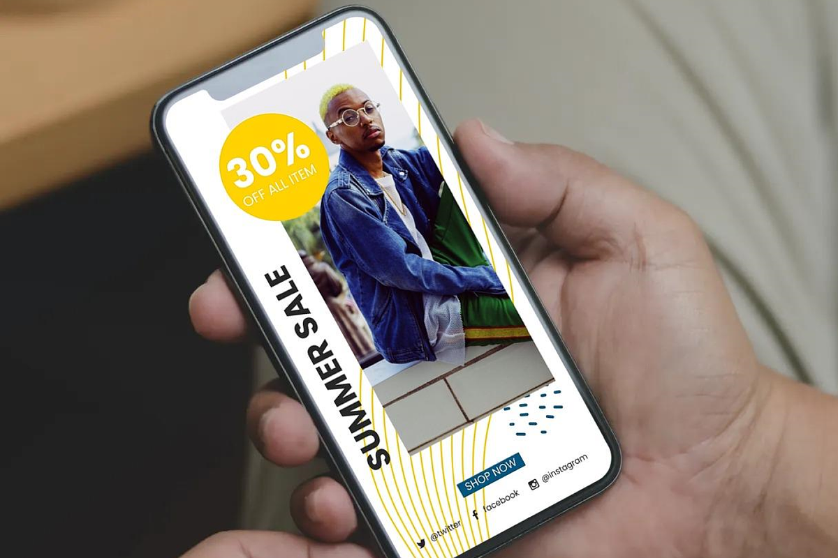 Social media templates - sale story, a Social Media Template by rivatxfz (Photo 2 of 4)