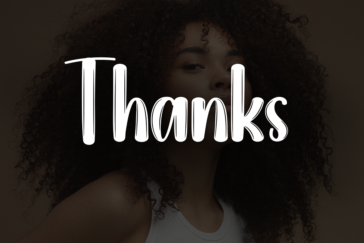 Curly | Script Font, a Handwritten Font by Scratchones (Photo 8 of 8)