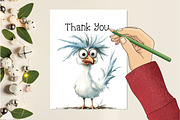 Whimsical Funny & Quirky Chicken PNG, an Illustration by Creative Art (Thumbnail 9 of 12)