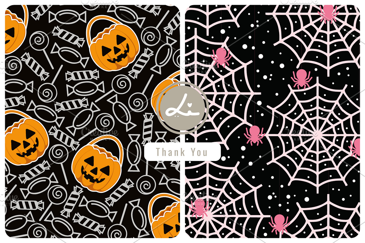 Halloween Vector Pattern, a Pattern Graphic by lindoet23 (Photo 1 of 3)