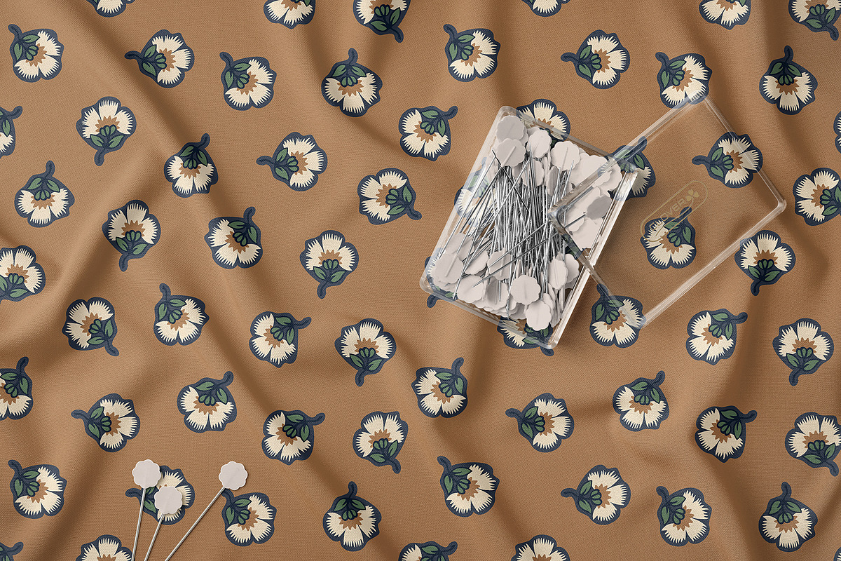 Scandinavian Floral Pattern, a Pattern Graphic by StudioGlouna (Photo 9 of 11)