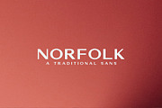 Norfolk | A Traditional Sans, a Sans Serif Font by Jen Wagner Co (Thumbnail 15 of 15)