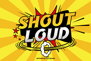 The Crotah Comic Style Font, a Sans Serif Font by alit design (Thumbnail 10 of 16)