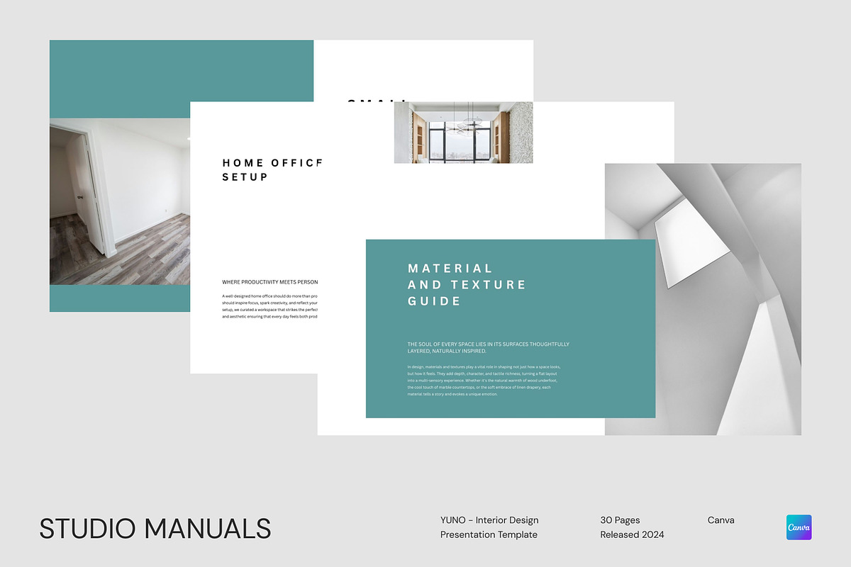 YUNO - Interior Design Presentation, a Social Media Template by Studio Manuals (Photo 1 of 8)