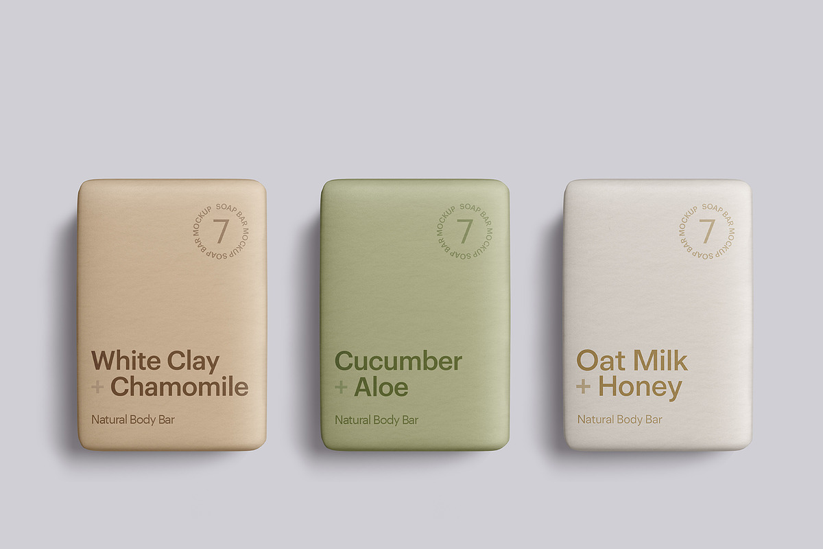 Soap Bar Mockup Bundle, a Packaging Mockup by GraphicWave (Photo 12 of 12)
