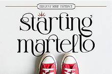 Starting Martello - Ligature Font