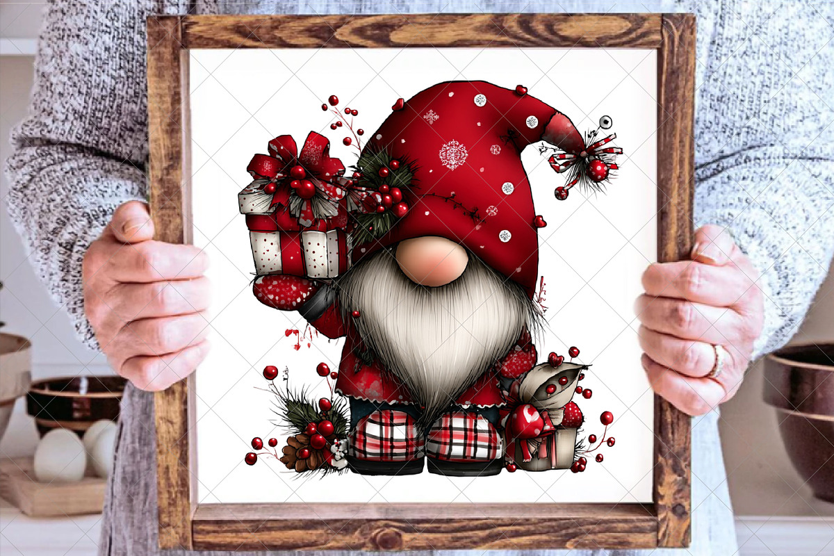 Whimsical Santa Claus Clipart PNG, an Illustration by SinaCreation (Photo 6 of 7)