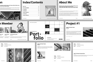 Architecture Portfolio Presentation, a Presentation Template by E-Type