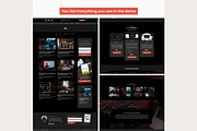 Systeme.io Dark Mode Red Blog, a Landing Page Template by Hayley's Digital Hub (Thumbnail 8 of 10)