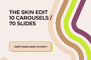 Skincare Instagram Carousel System, a Social Media Template by MOAROShop (Thumbnail 3 of 9)