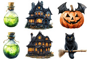 Halloween Designs Clipart, an Illustration by Designworld (Thumbnail 3 of 6)