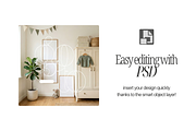 Three Frame Mockups In Nursery Room, a Mockup by First Impression Mockups (Thumbnail 3 of 4)